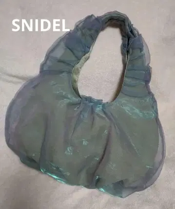 새상품급 SNIDEL 스나이델 시스루 백
