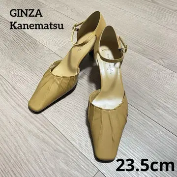 새상품급 긴자 카네마츠 GINZA Kanematsu 샌들 뮬 23.5cm