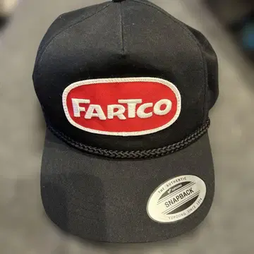 FARTCO 캡 블랙