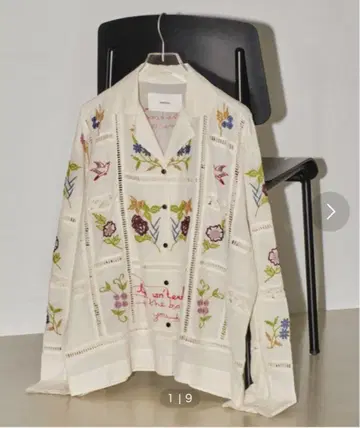 투데이풀 Embroidery Patchwork Shirts 자수 셔츠
