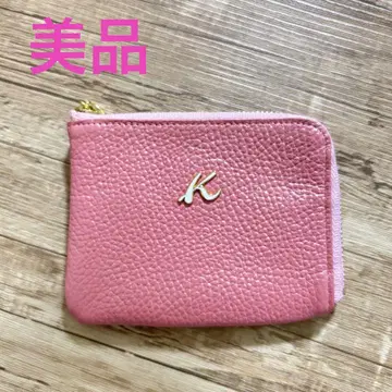 [새상품급] Kitamura2 미니 지갑 핑크 카드 케이스