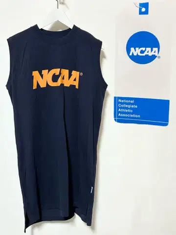 [택 포함 새상품] NCAA 네이비 탱크탑 원피스 M
