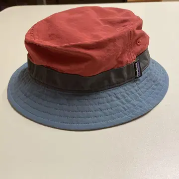 patagonia 버킷햇 S 오렌지/그레이