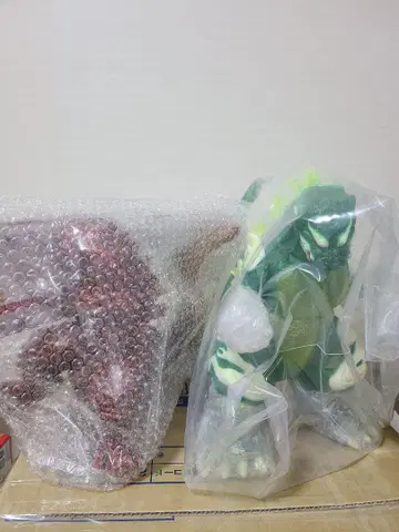 고질라 (1995) & 신 고질라 버닝 레드 컬러 피규어 세트