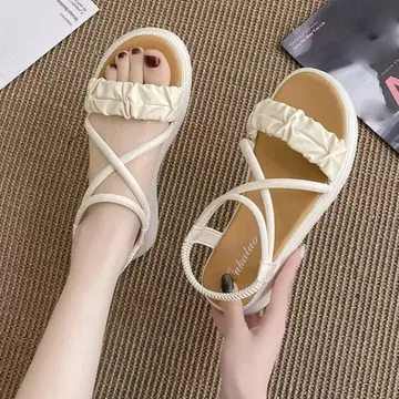통굽 샌들 스트랩 한국/미니 미니 스토어(miniministore)