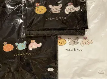 우시자와 류가 콜라보 티셔츠 화이트 블랙 M 사코슈