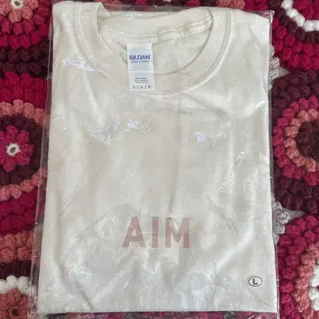 미개봉 아이묭 롱T 마리 골드 아이 러브 유 굿즈 L AIM