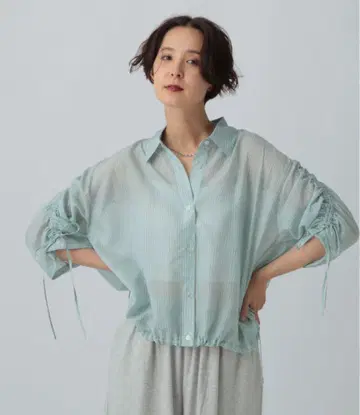 렙심 셔링 스트라이프 셔츠