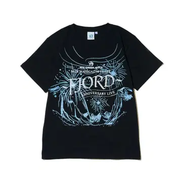 [ 미개봉 새상품 ] 미세스 FJORD 글리터 로고 티셔츠 블랙 XL