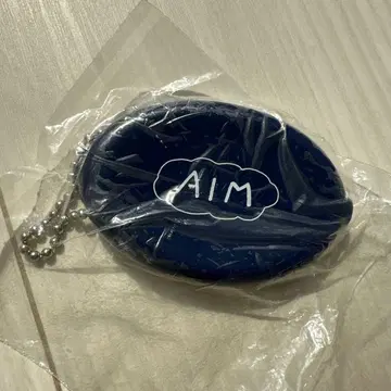 미개봉 아이묭 코인 케이스 키링 네이비 AIM