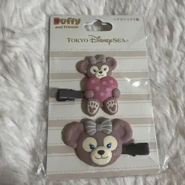 Duffy and Friends 셰리메이 헤어 클립 2세트