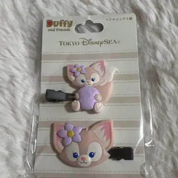 Duffy and Friends 리나벨 헤어 클립 2개 세트