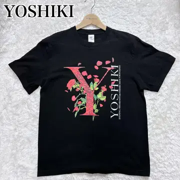 레어 미사용급 YOSHIKI 디너쇼 T셔츠 2024 장미 로즈