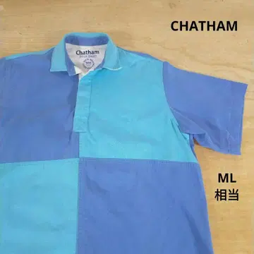 수입 구제 의류 CHATHAM DECK SHIRT 마린 스포츠 반팔 셔츠