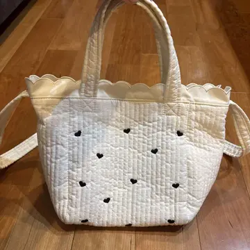 Donoban 화이트 토트백 hichan