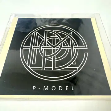 P-MODEL 로고 스티커 2장