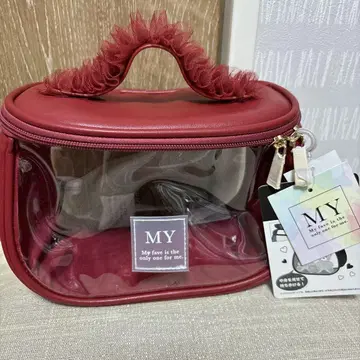 시마무라 메이크업 가방 이타 파우치 덕질  봉제 인형 레드