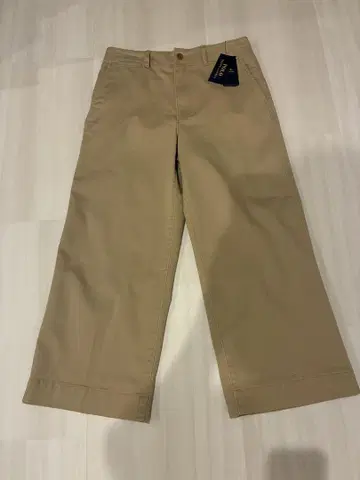 POLO RALPH LAUREN 크롭 와이드 팬츠