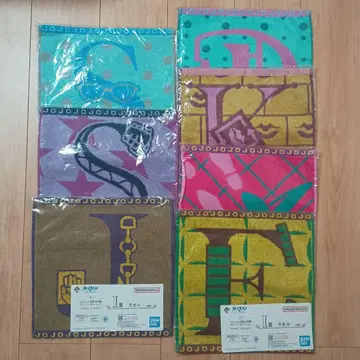죠죠의 기묘한 모험 타월 7매