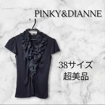 PINKY&DIANNE 핑키앤다이안 프릴 컷 티셔츠 블라우스