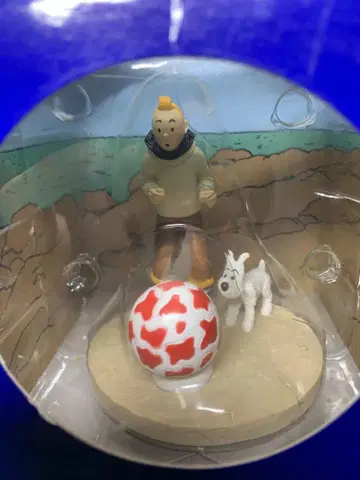 탄탄의 모험 탄탄과 스노우 피규어 TINTIN