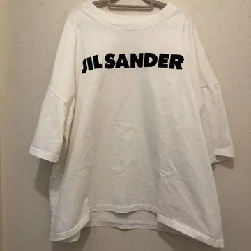JILSANDER 질 샌더 로고 오버 사이즈 티셔츠