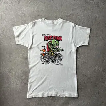 90s 프룻 오브 더 룸 티셔츠 USA제 래트 핀크 화이트 M