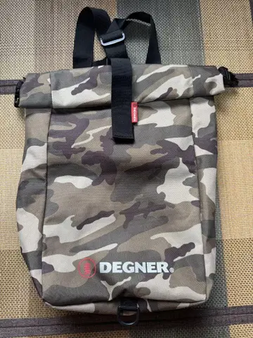 DEGNER 카모플라쥬 롤 탑 방수 백 10L