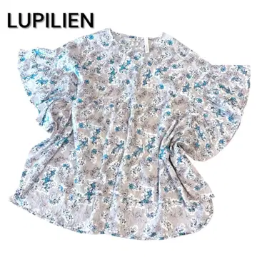 lupilien 루피리안 꽃무늬 블라우스 상의 돌먼 반팔 리버티