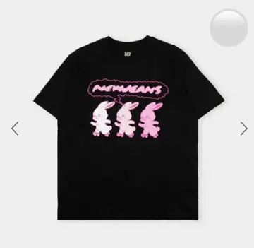 NewJeans 티셔츠 2매 세트 XL