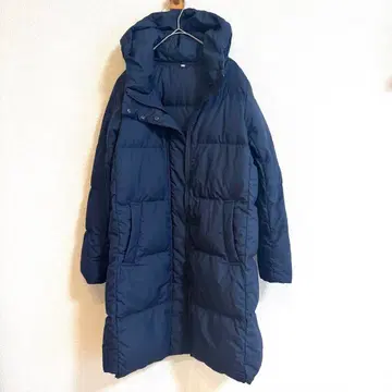 새상품급 무인양품 경량 심플 다운 페더 S 네이비 호주 다운