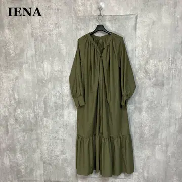 IENA 일본제 티어드 원피스 38