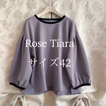 새상품급 빅 사이즈 로즈 티아라 부드러운 블라우스
