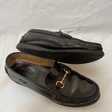 Paraboot x UNITED ARROWS 비트 로퍼 골드 금장 장식
