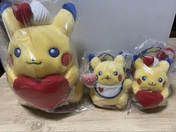 PIKACHU DINER 피카츄 다이너 마스코트 3종 세트