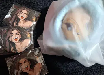 에이리언 스테이지 맑음 인형 글리터 캔뱃지 세트 효나