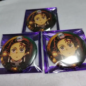 카마도 탄지로 캔뱃지 3세트