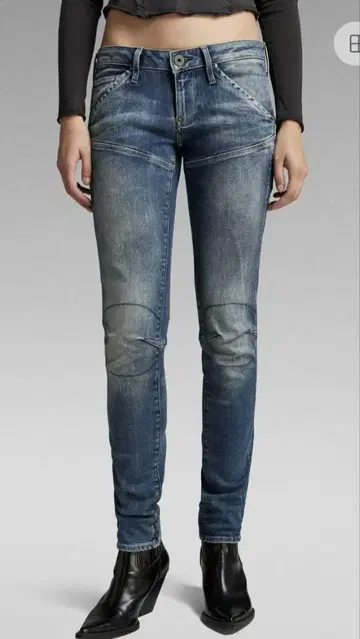 G-STAR RAW CARRE 96 라이트 블루 데님 팬츠 23/28