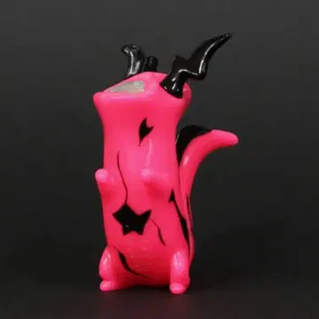 MAXTOY One up. 한정 컬러 엘레킹 유충 형광 핑크 소프트 비닐