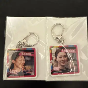 니시하시 나미 모리야 미호 아크릴 키링 세트