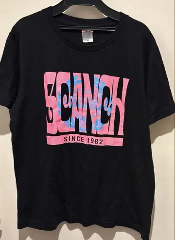 익명 배송 스칸치 30주년 티셔츠 M 사이즈 블랙
