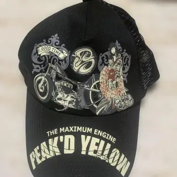PEAKDYELLOW 메쉬 캡
