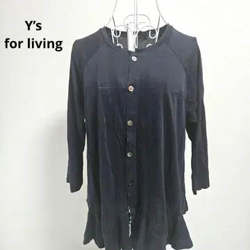 [ 고급스러운 촉감 Y's for living ] 블랙 가디건