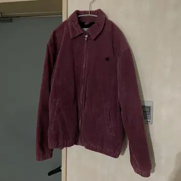 Carhartt 칼하트 코듀로이 블루종 핑크 S 사이즈
