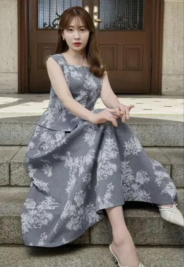 새상품 her lip to 허립 립 자카드 베스트 셋업 S