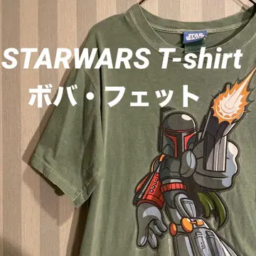 00s STAR WARS 보바 페트 캐릭터 티셔츠