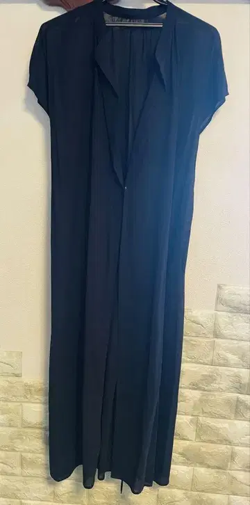 UNITED ARROWS 블랙 가운 원피스 FREE