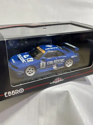 EBBRO 95 CALSONIC SKYLINE 미니카