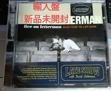 미개봉 새상품 수입반 Live On Letterman CD