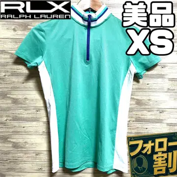 새상품급 RLX 랄프 로렌 골프웨어 하프 지퍼 셔츠 여성용 XS